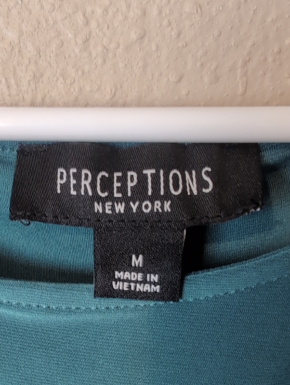Perceptions Teal Flutter-Sleeve Midi Dress - Picture 3 of 7
